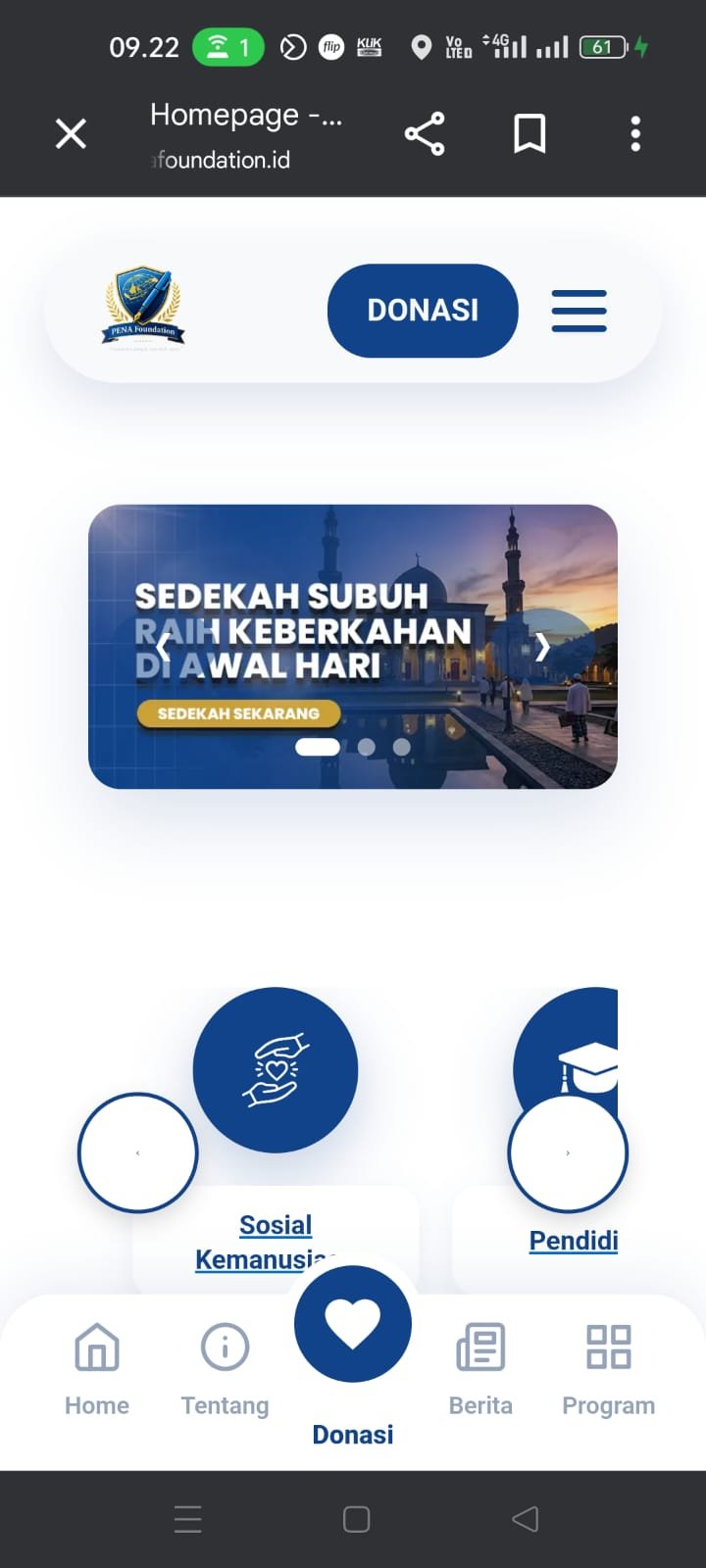 Langkah 1 Pendaftaran