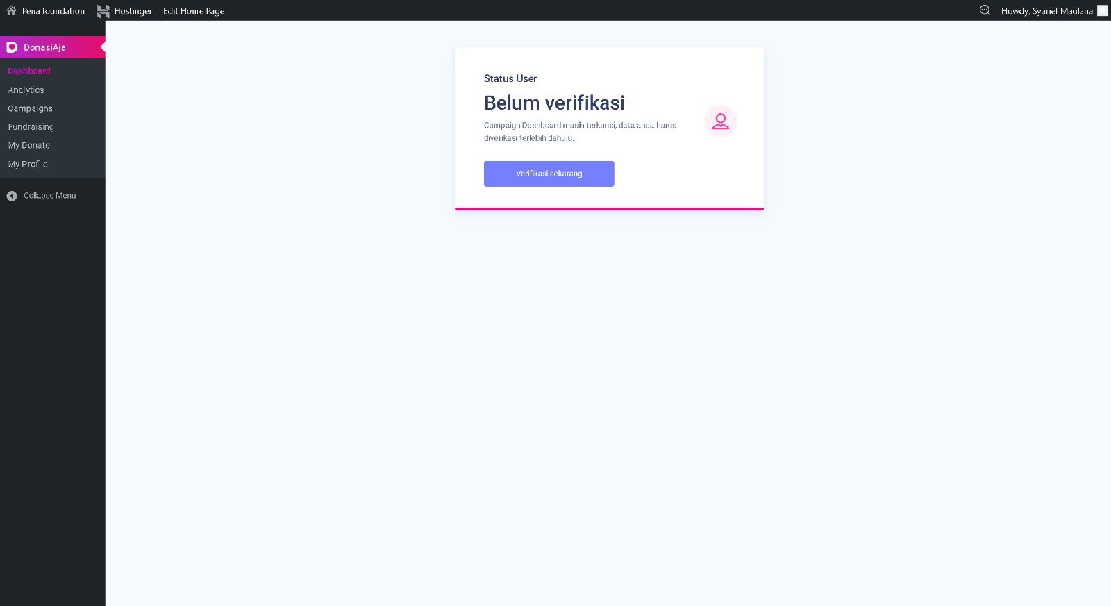 Langkah 4 Not Verified