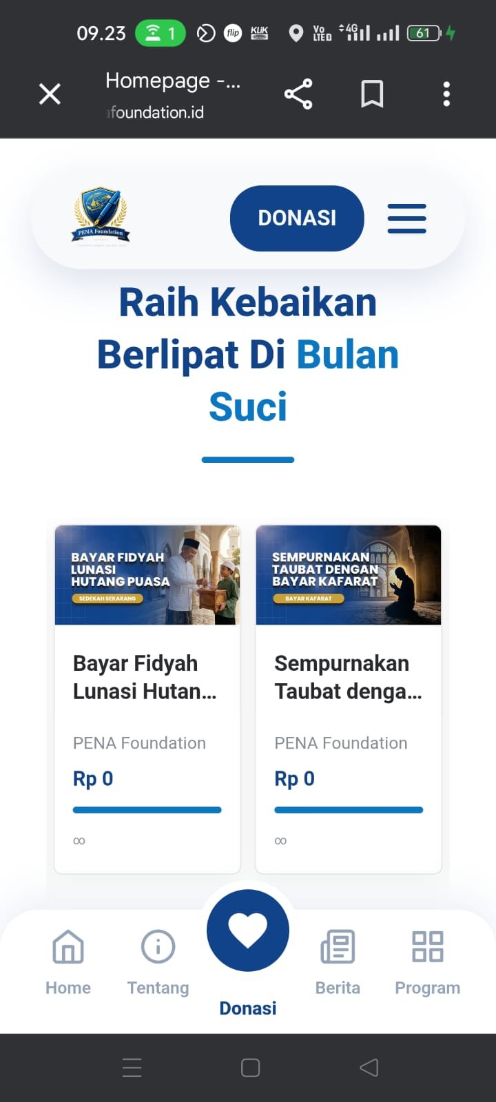 Langkah 2 Pilih Program Lanjutan