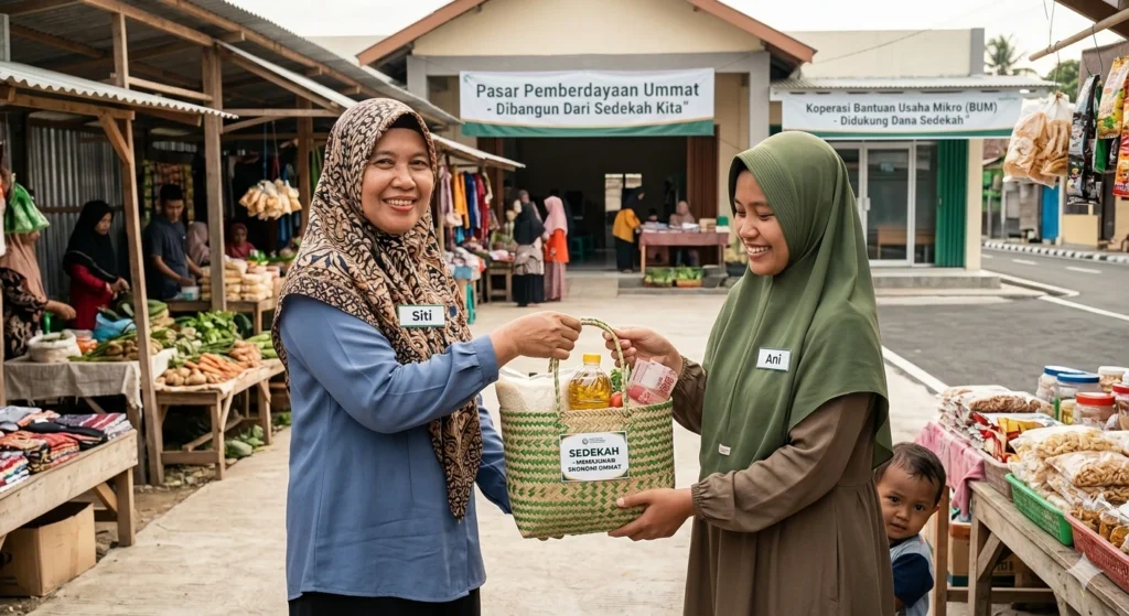 Sedekah Memajukan Ekonomi Ummat